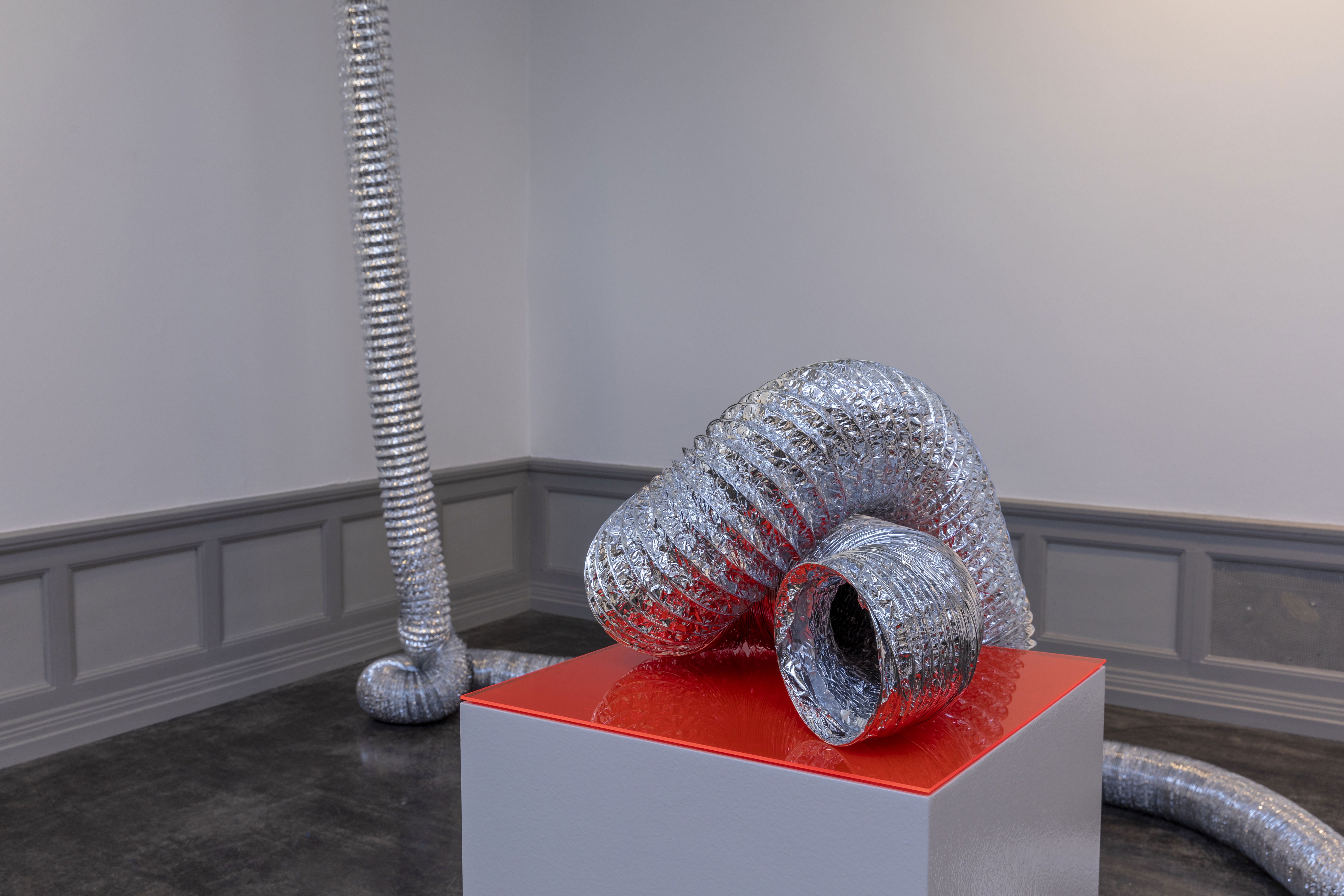 Marte Eknæs, Air Conditions (2020), installation view. Photo: Oddbjørn Erland Aarstad.